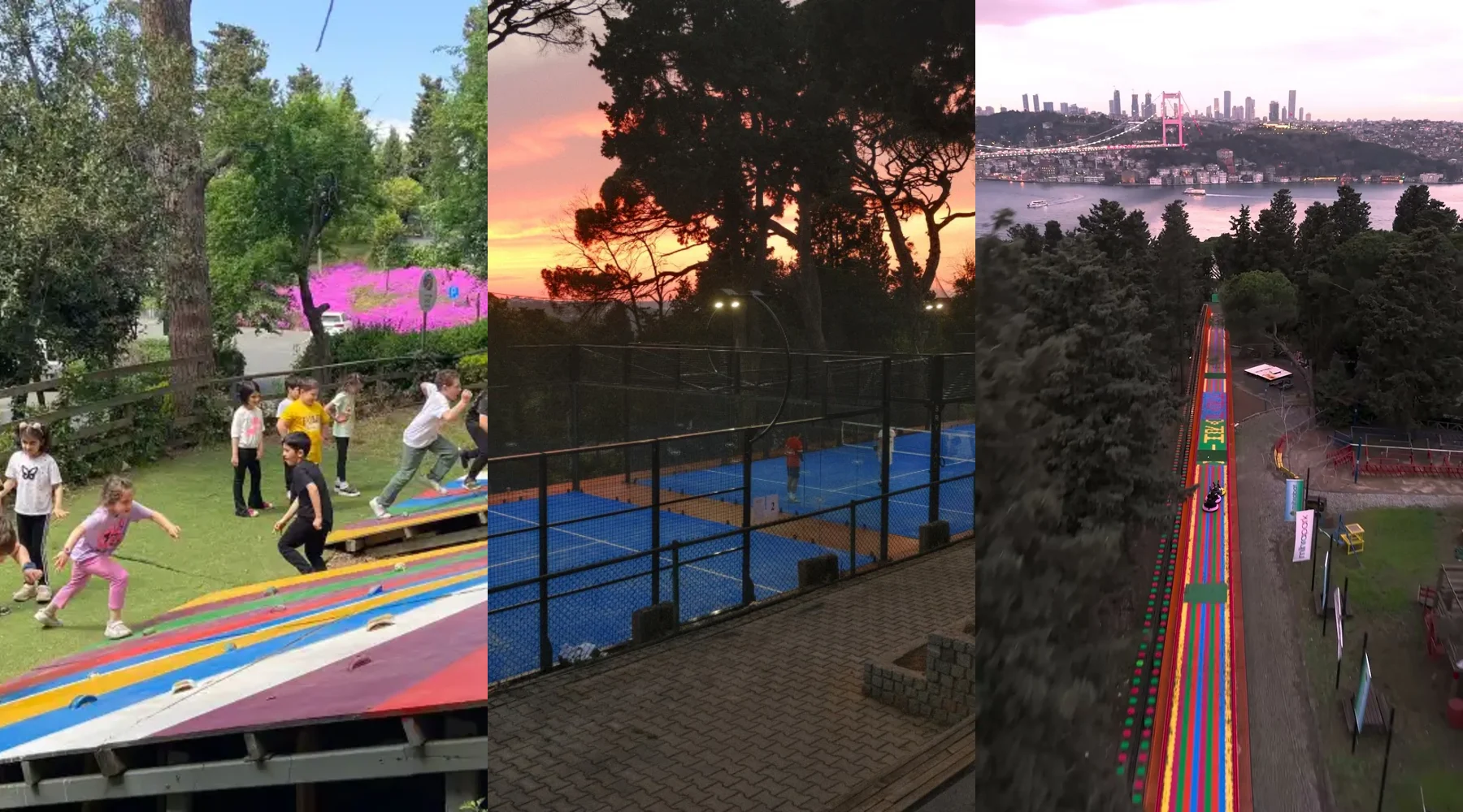 Mihrabat Korusu'nda Mihrapark, More Padel ve Dev Kaydırak